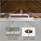 Nuwatt 4" Square Ceiling Light Ultra Thin LED Recessed Lighting 5CCT 2700K/3000K/3500K/4000K/5000K 6 PK NW-P-SQDL-4-9W-5CT-WH-6P - alternate 3